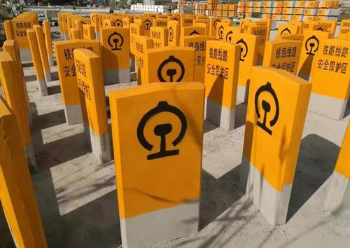 采購鐵路標志AB樁，鐵路ab樁預制